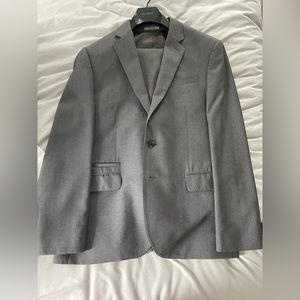 Mens Express Charcoal Grey Suit